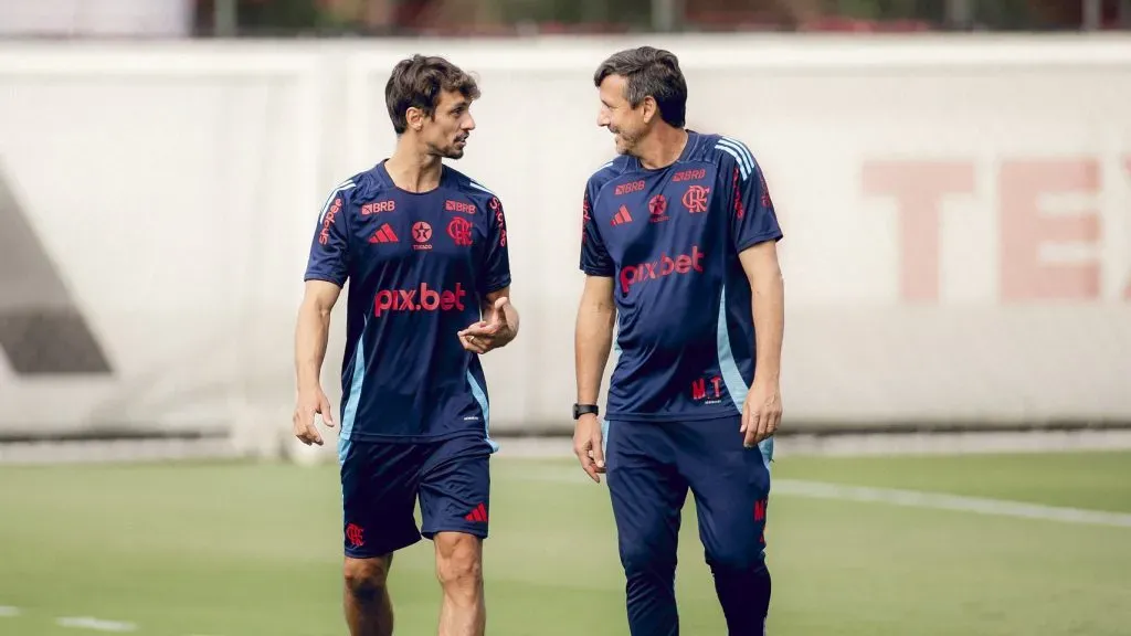 Rodrigo Caio é bem recebido no Flamengo para nova função