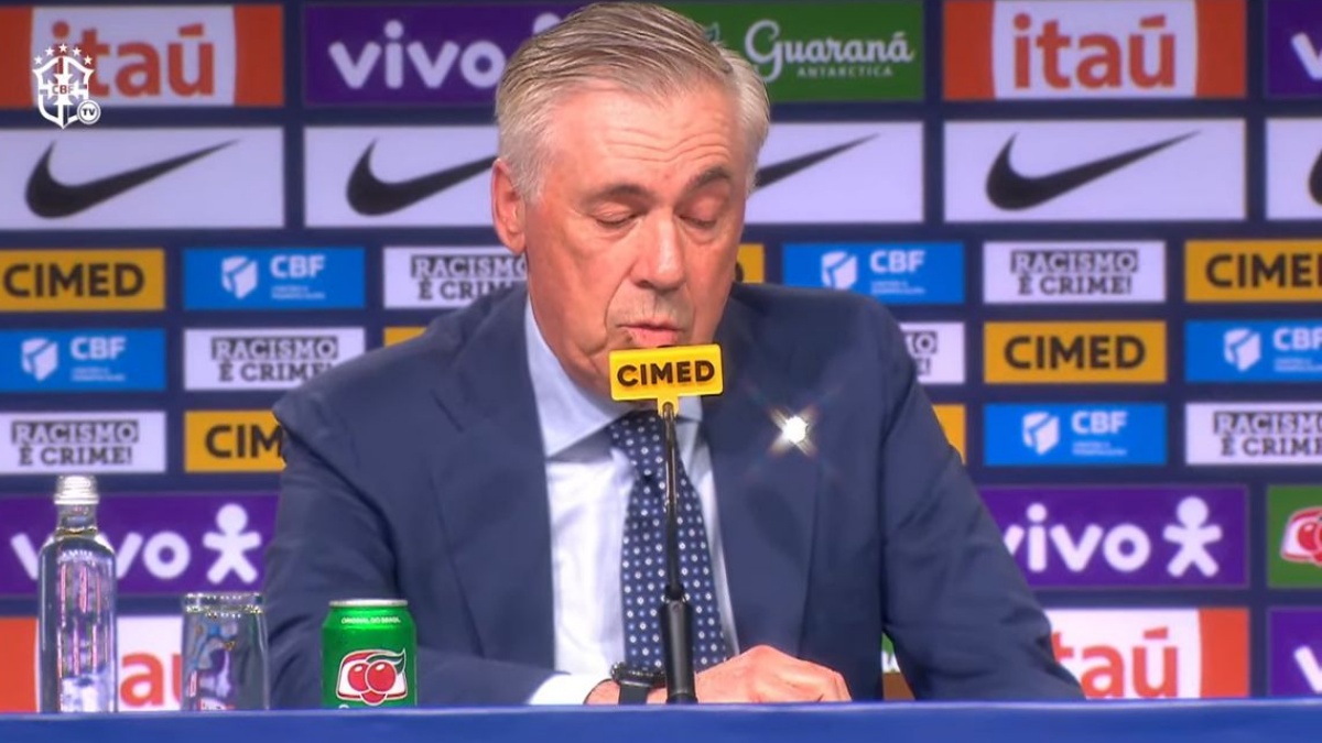 Carlo Ancelotti anunciou a primeira lista de convocados do Brasil nesta segunda-feira (26)
