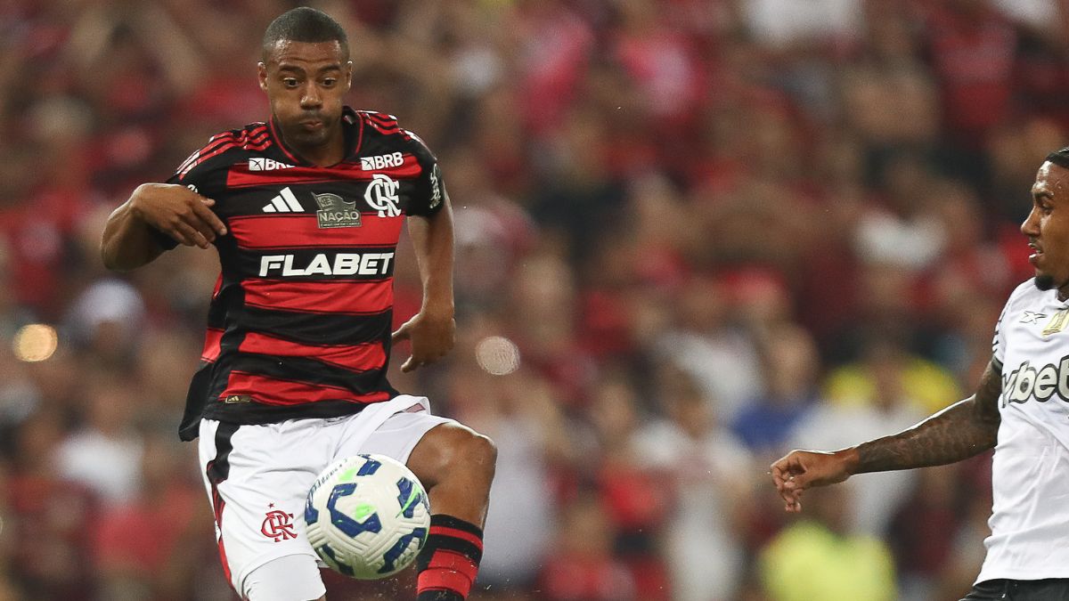 De La Cruz deixou o jogo contra o Botafogo aos 20 minutos do segundo tempo