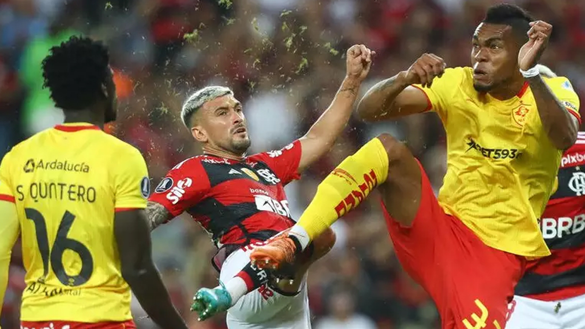 Único tropeço do Flamengo contra equatorianos foi um empate com a LDU, em 2021