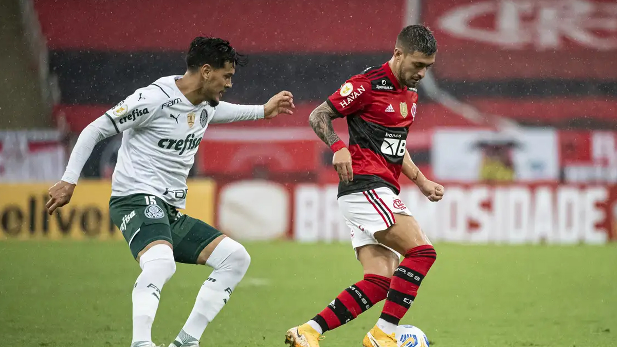 Flamengo e Palmeiras disputam a décima rodada do Brasileirão no domingo (25)