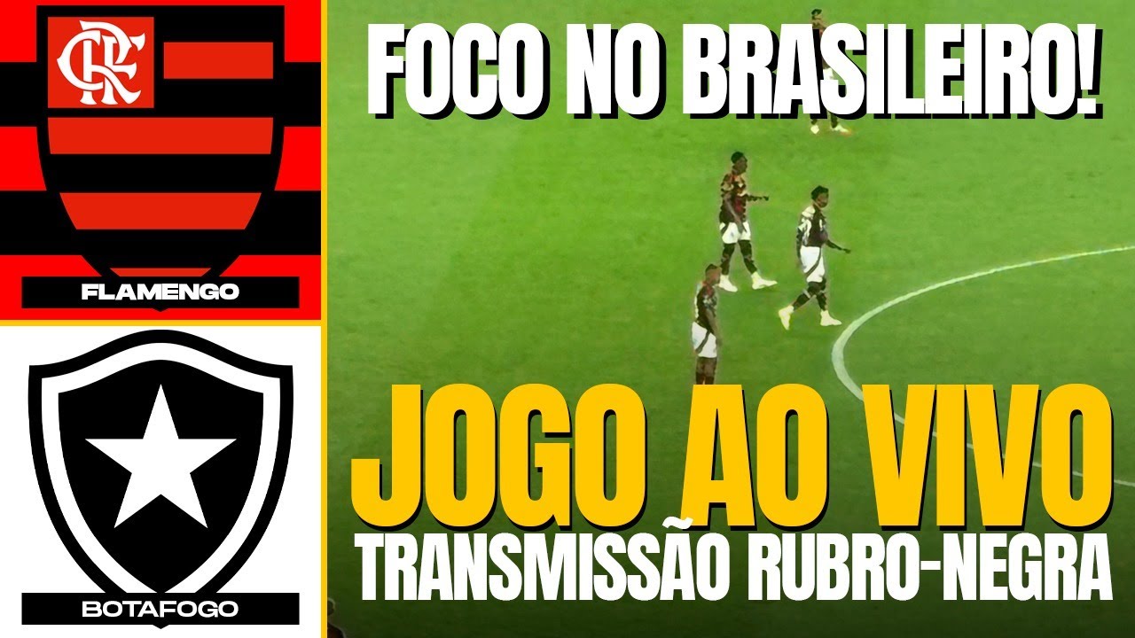 Flamengo e Botafogo se enfrentam pela nona rodada do Brasileirão