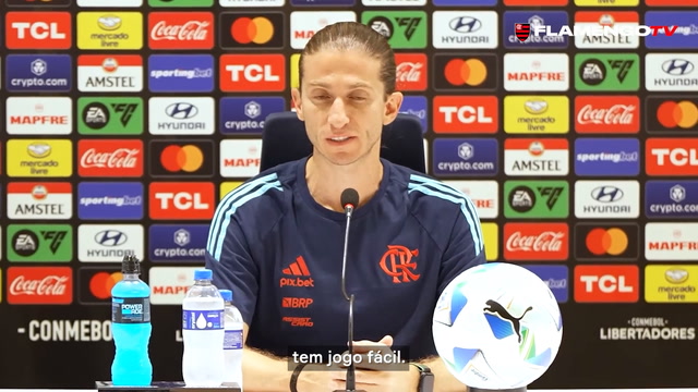 Filipe Luís analisa vitória na Libertadores: 'Não tem jogo fácil'Filipe Luís, técnico do Flamengo, citou as dificuldades do rubro-negro na partida contra o Deportivo Táchira pela última rodada da fase de grupos da CONMEBOL Libertadores.quinta, 29 de maio de 2025 às 07:35