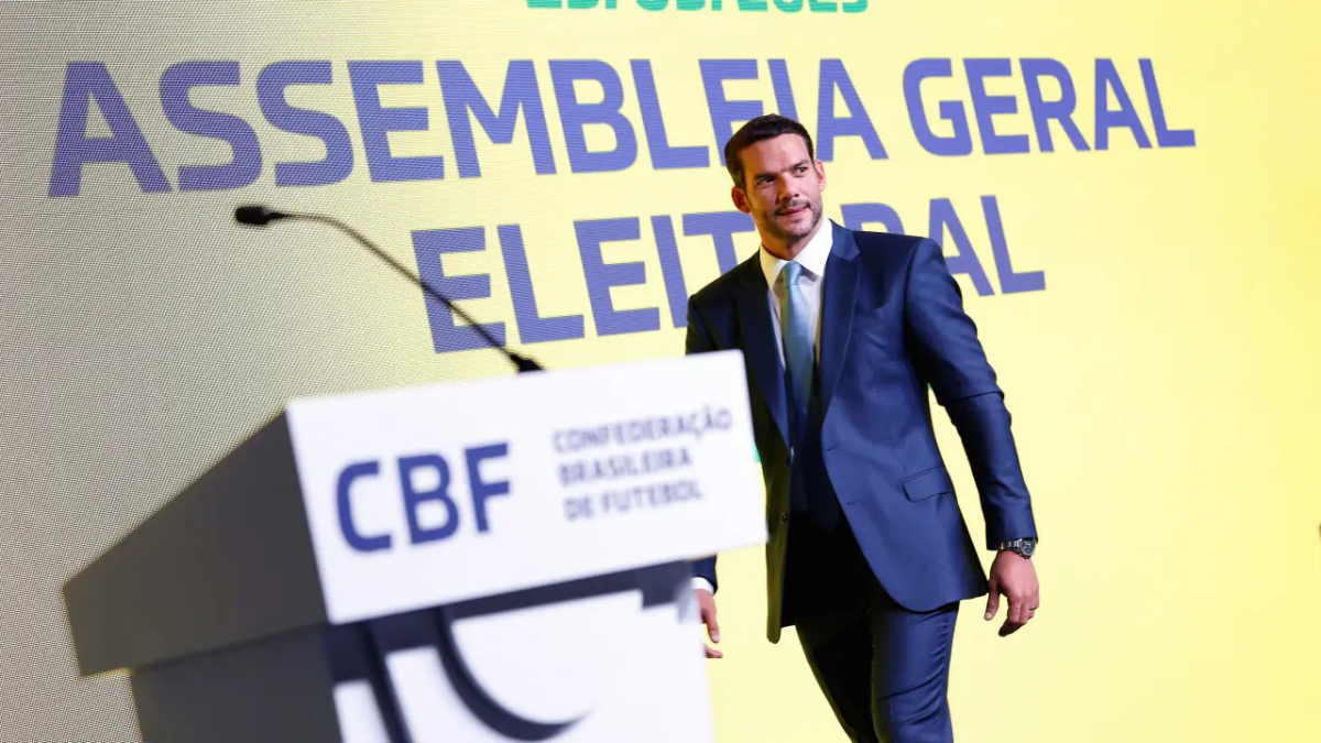 Novo presidente da CBF foi eleito no último domingo (25)