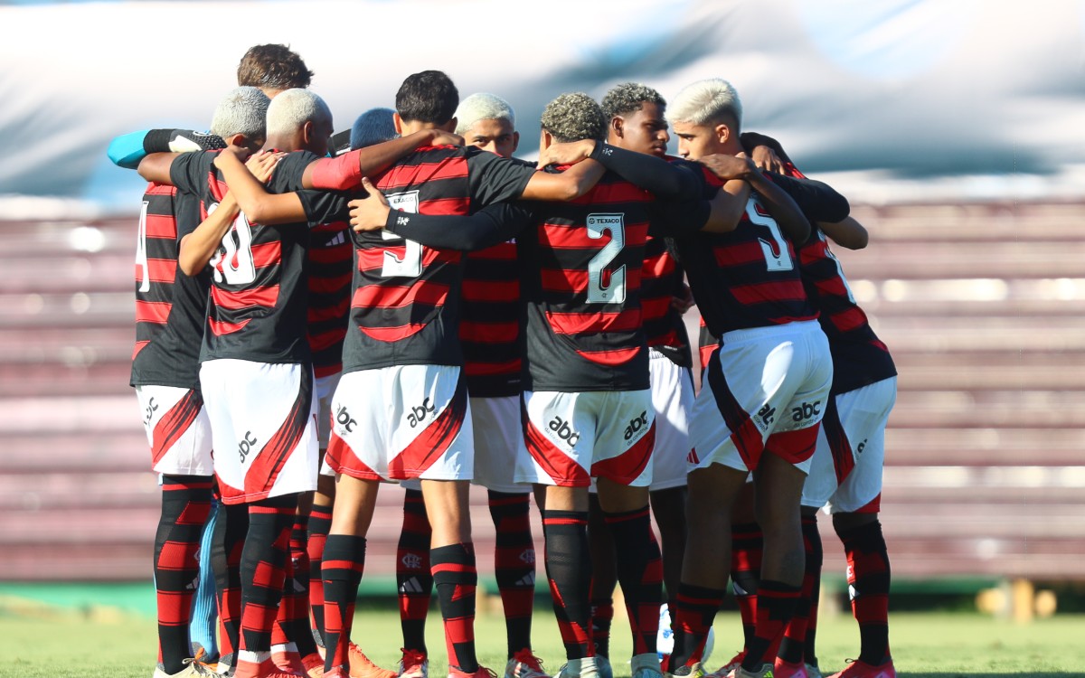 Flamengo perde sequência de vitórias seguidas no Brasileirão Sub-20